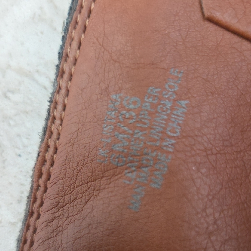 Lucky Brand Women's Brown Suede Mules with Floral Embroidery - Picture 9 of 12